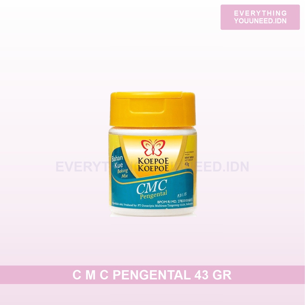 

Cmc Pengental 43 Gr Koepoe Koepoe