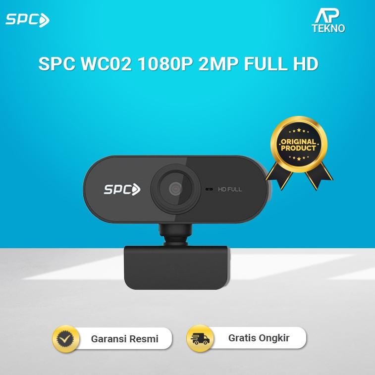 SPC WC02 1080P 2MP FULL HD Webcam Laptop [BST.18Oc22ᶠ]