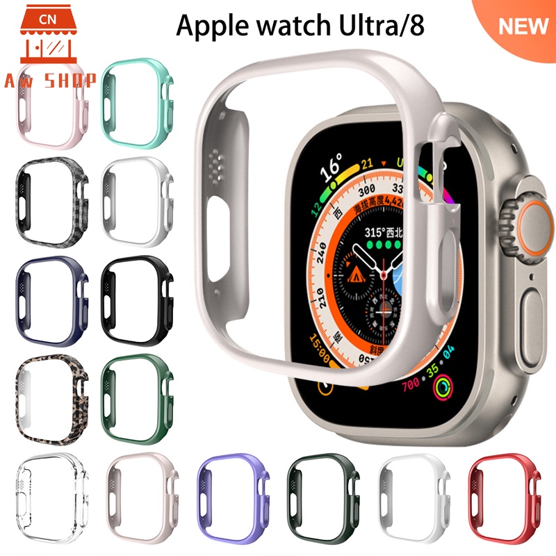 Hard Case Pelindung Bahan PC Ukuran 49mm Untuk iwatch 8 Pro / Ultra 49mm