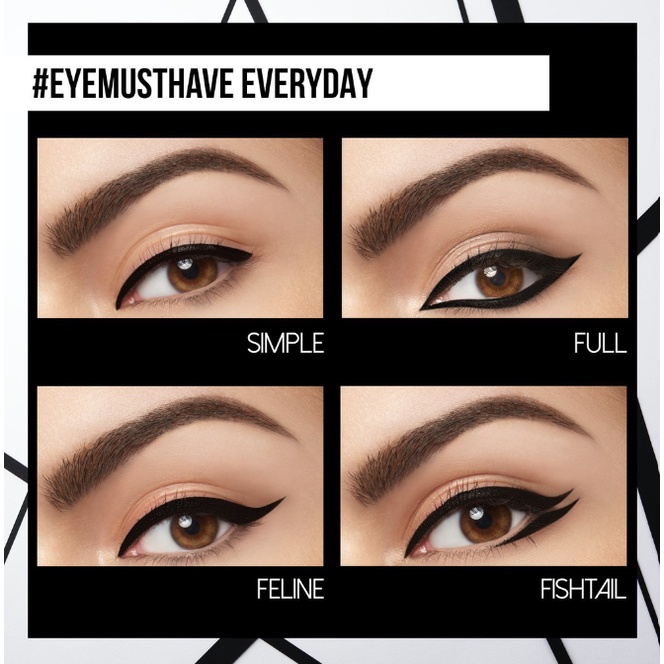 MAKE OVER Hyperblack Superstay Liner 1G | Waterproof &amp; Smudgeproof