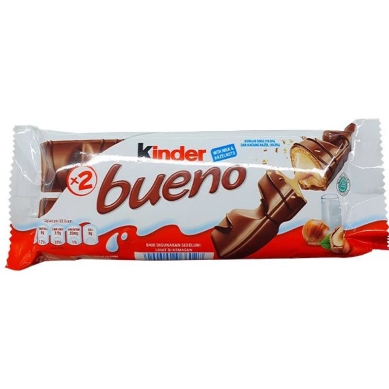 

Kinder Bueno T2 Coklat(43gr @2 Pcs)