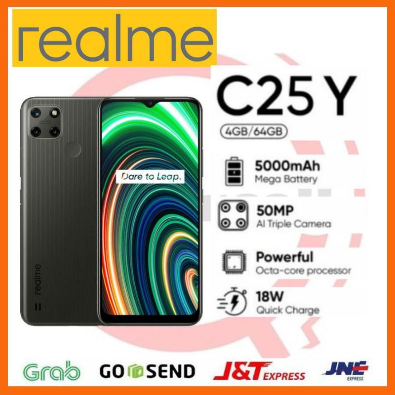 REALME C25Y 4/128 GARANSI RESMI