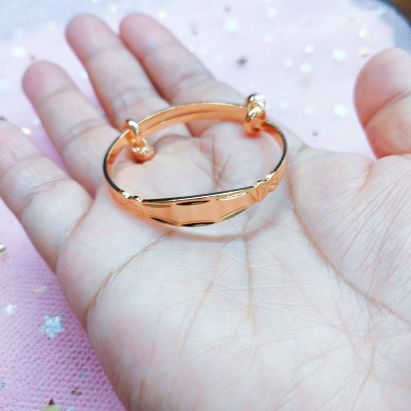Gelang Bayi Kerincing Titanium Anti Karat 0266U