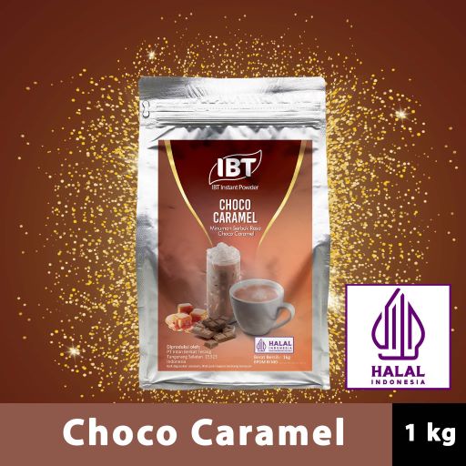 

Bahan Minuman Bubuk Rasa Choco Caramel Instant IBT Drink Powder