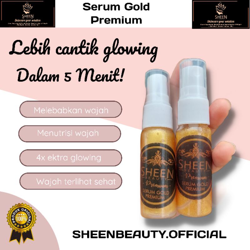 SHEEN BEAUTY ORIGINAL SERUM WAJAH GOLD