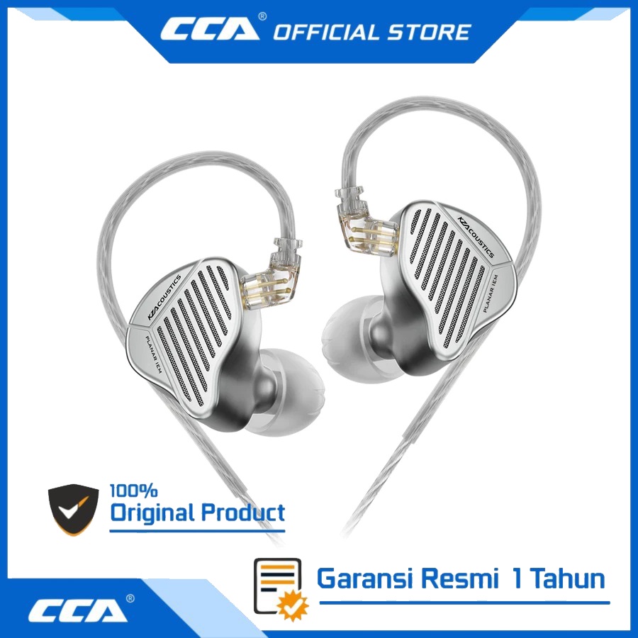 Jual KZ PR1 with Mic In Ear Earphone Balance & HIFI Version Planar