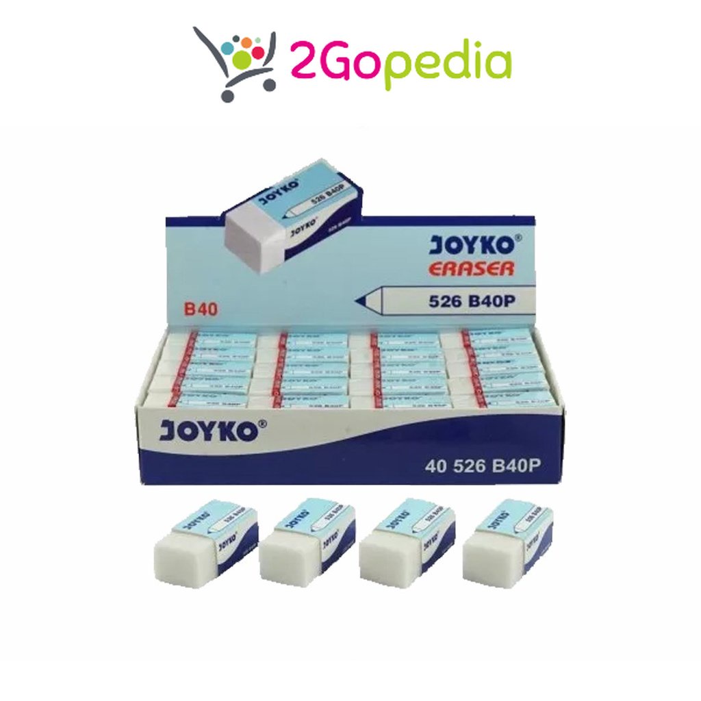 

Penghapus Eraser 526 B40 Putih Joyko Grosir Murah Atk