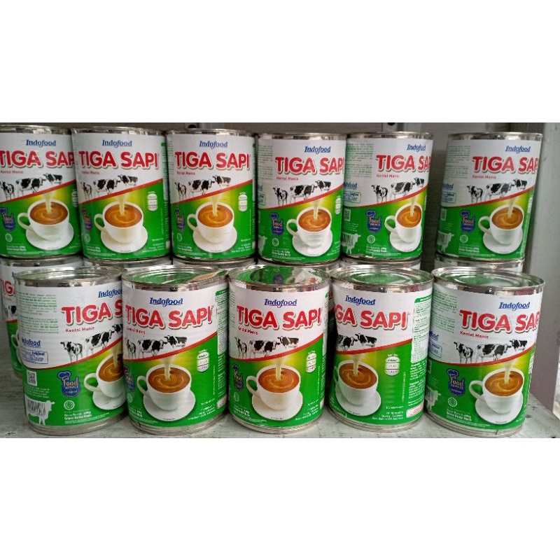 

susu tiga sapi putih