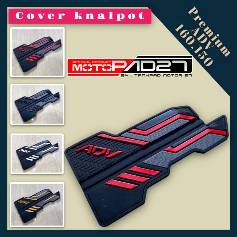 Sticker stiker rubber karet cover knalpot Honda ADV 160