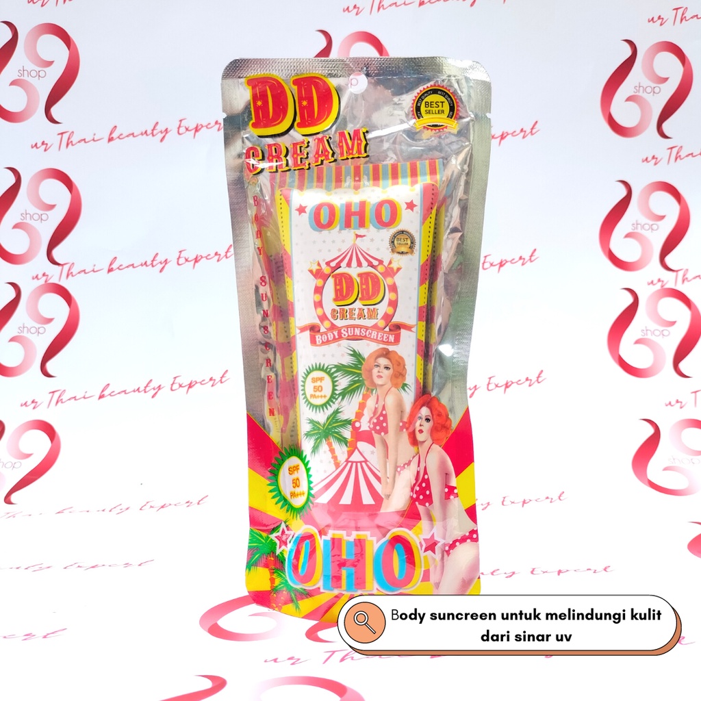 OHO DD CREAM BODY SUNSCREEN SPF50PA+++ THAILAND