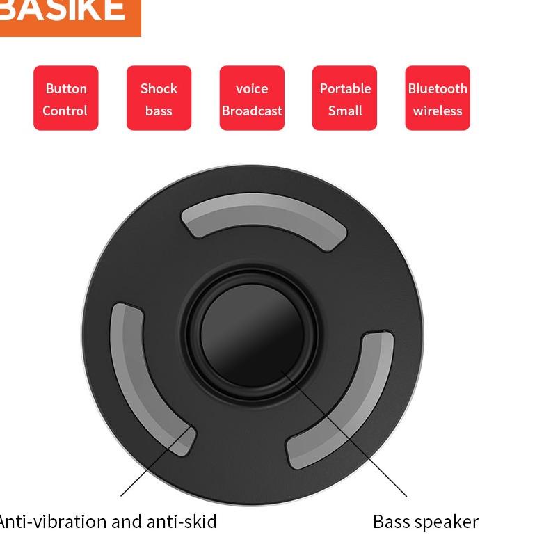 Best Terlaris EFWSU BASIKE speaker bluetooth aktif Portable Mini HiFi Wireless Stereo bass polytron karaoke Kecil original D56 Terkini
