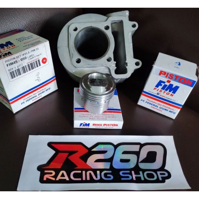 block bore up beat 51,5mm Beat Karbu KVY 115cc