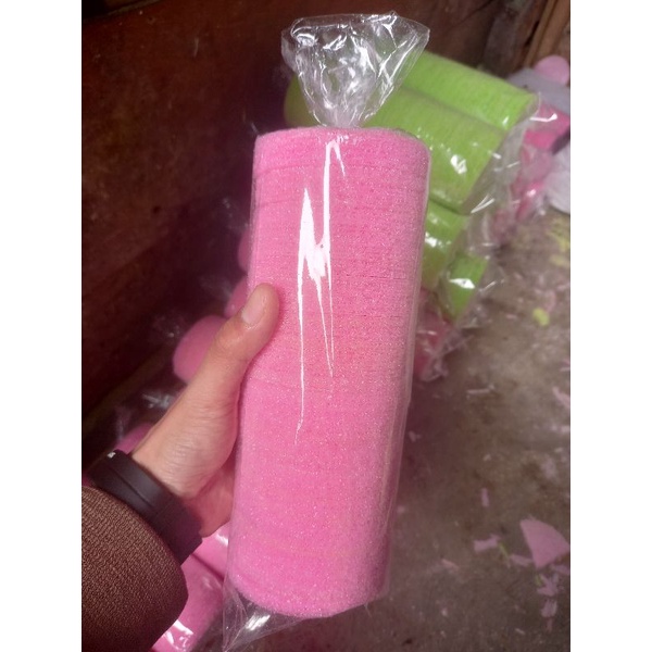 

simping rambut nenek/sempe arbanat warna pink