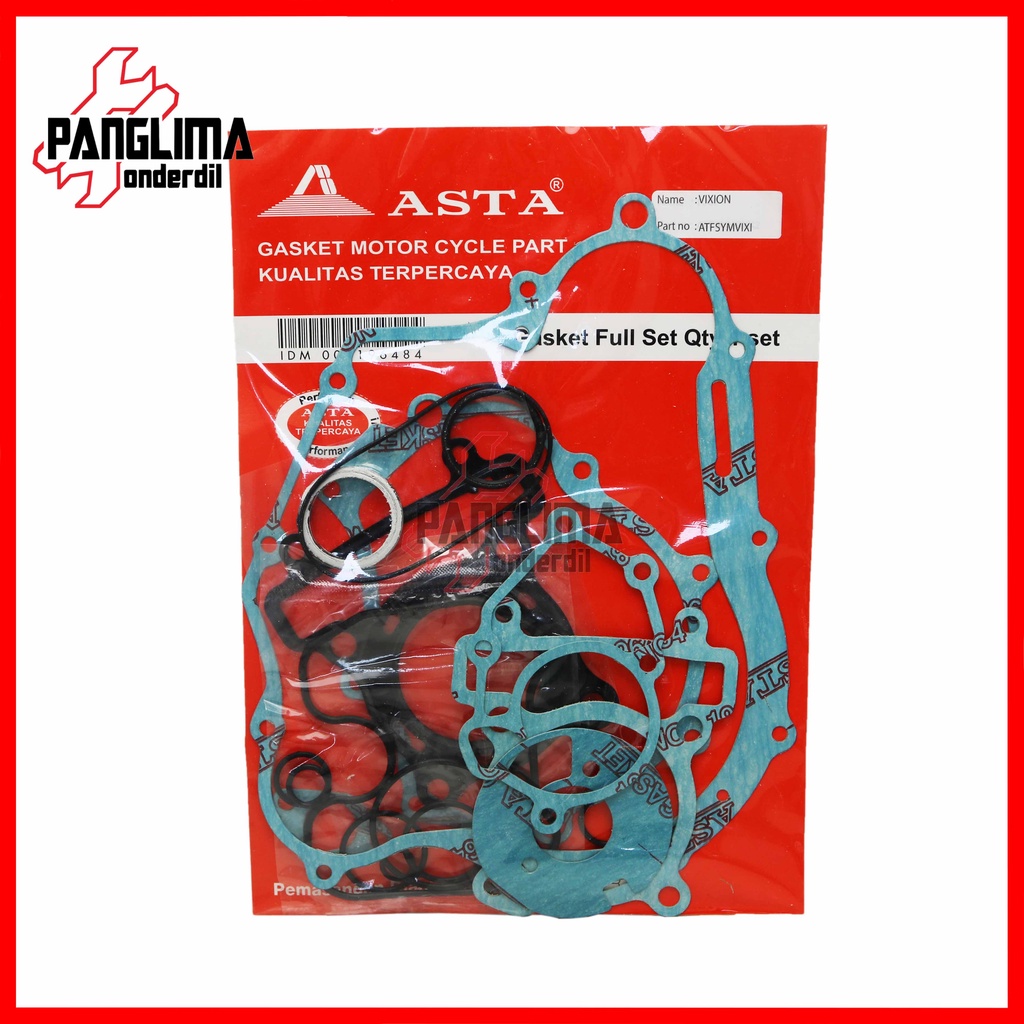 Gasket Fullset Vixion Lama-Old Merk Asta Perpak-Topset Paking-Packing Full-Top-Set