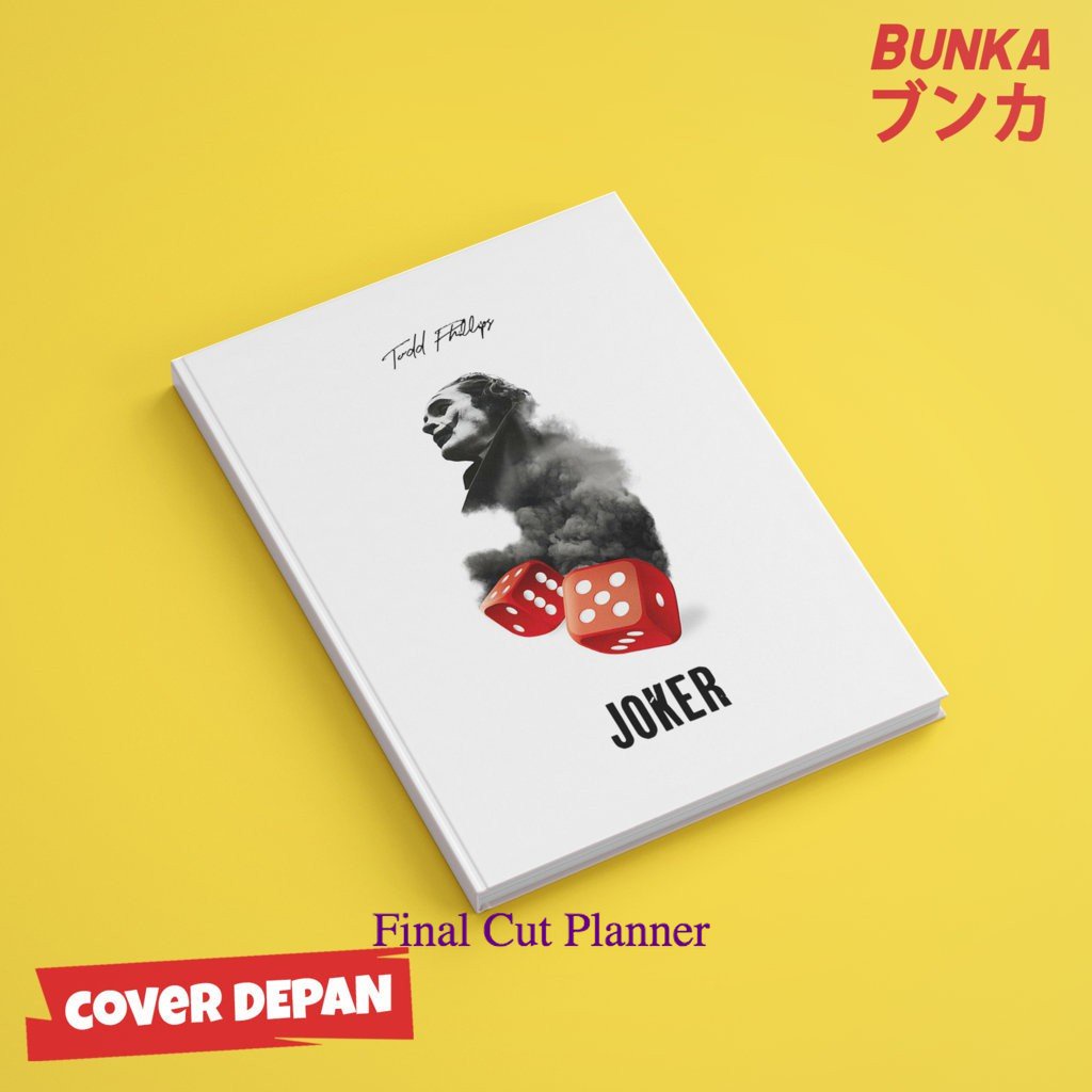 

Notebook Joker B Hardcover A5 Buku Tulis Catatan Note Agenda Planner Jurnal .