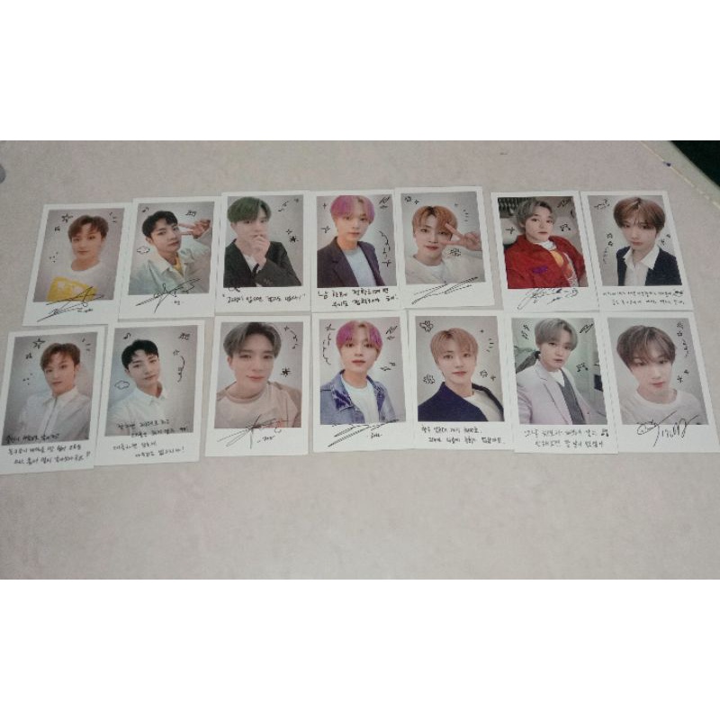 ALL BOOKED POLAROID C + D DREAM VIBE 4TH EXHIBITION mark renjun jeno jaemin haechan chenle jisung