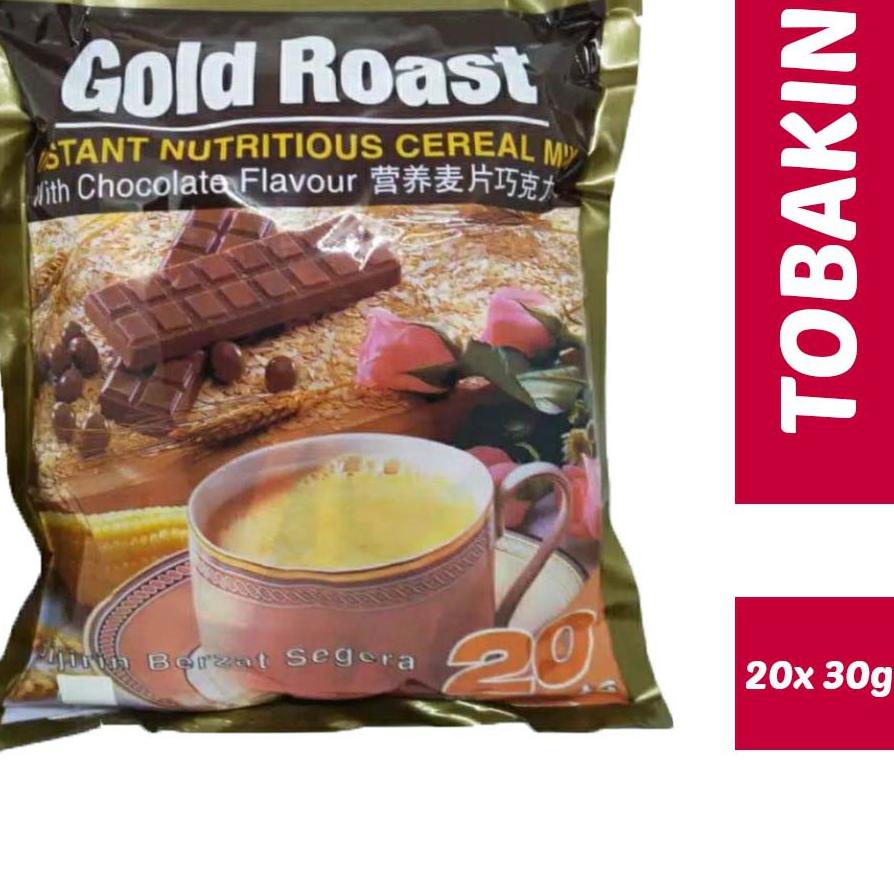 

MALL Gold roast cereal chocolate isi 20 x 30gr sereal coklat instant 
