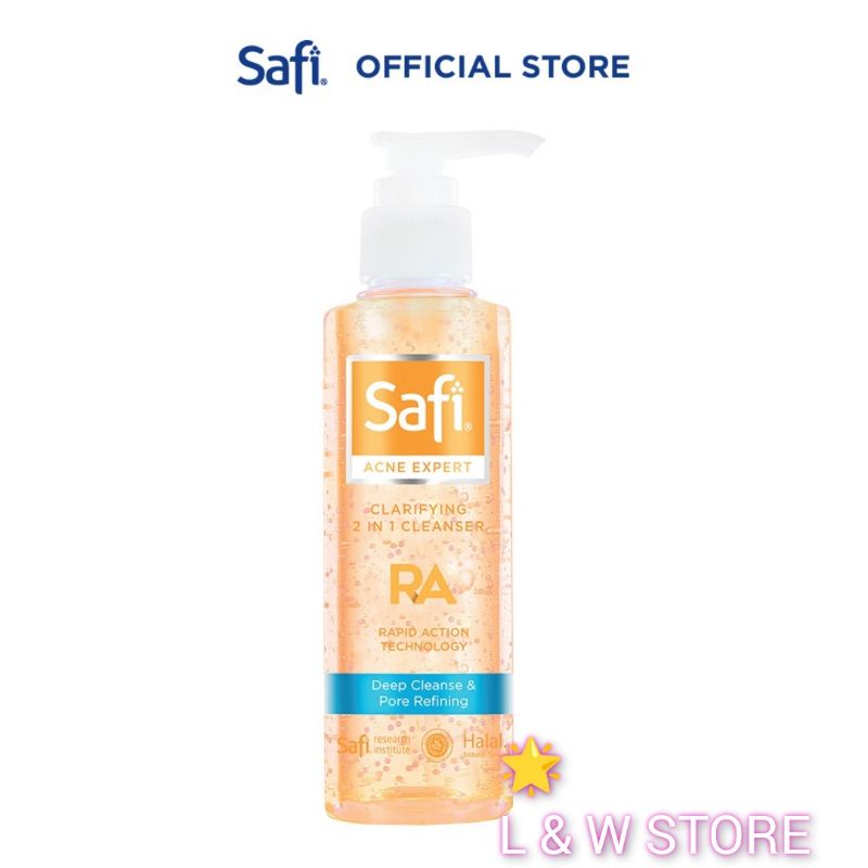 Safi Acne Expert Clarifying 2 In 1 Cleanser 150ml Deep Cleanse &amp; Pore Refining