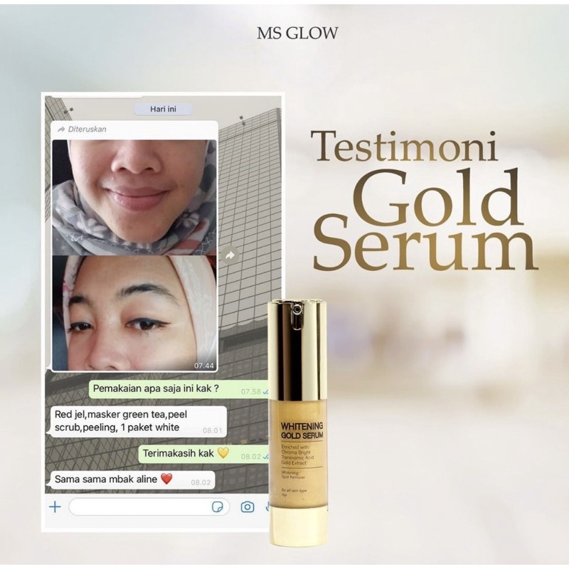 SERUM GOLD MSGLOW