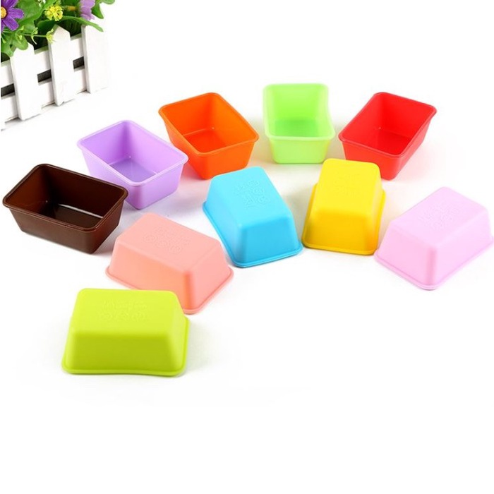 Silicone Baking Cups Reusable Cupcake Muffin Cup Cake Silikon Bento Anti Lengket Tahan Panas