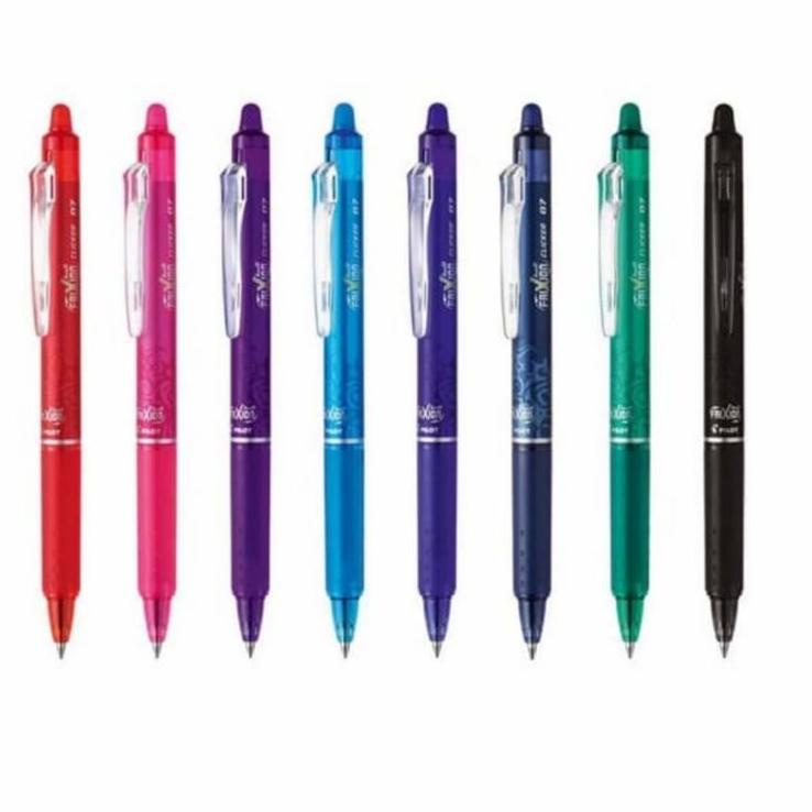 

[PRODUK 9J0NG] { 1Pcs } Pulpen Frixion Clicker Pilot Warna Warni 0.5 & 0.7 BLRT-FR5/7 N88