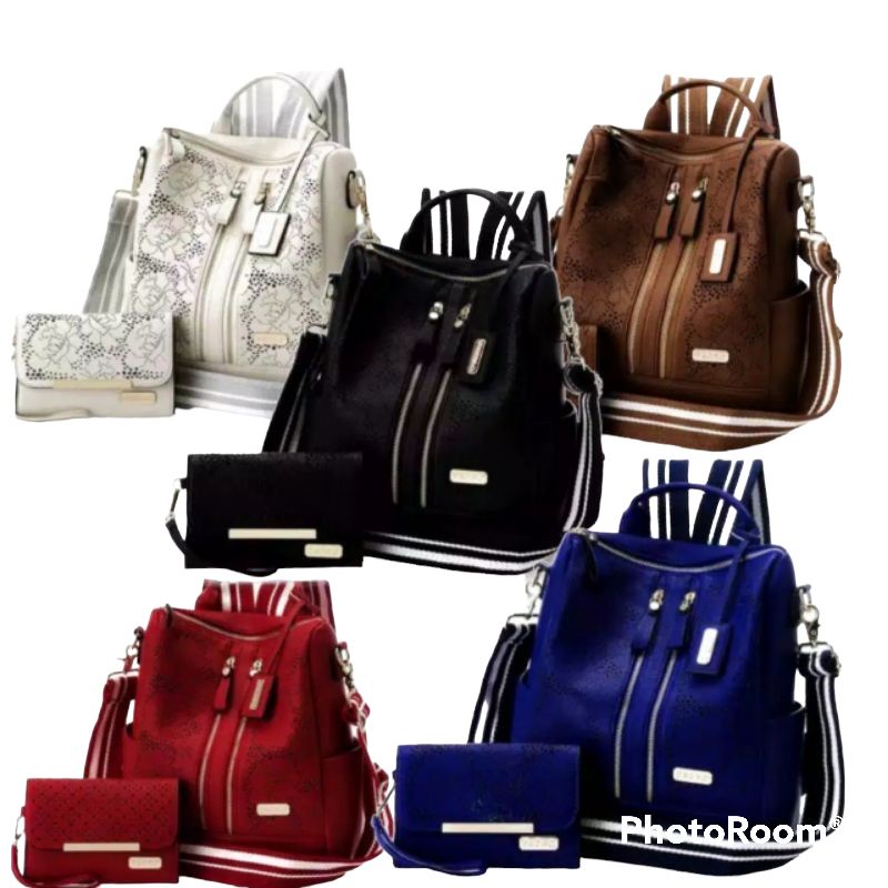 Ransel Wanita 2021 Ransel Kulit Wanita Multifungsi Kasual Ransel Kulit Wanita Tas Bahu Wanita Tas Punggung Tas Punggung Travel
