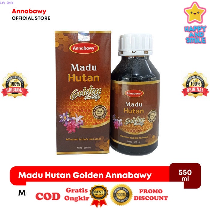 

MADU ASLI ORIGINAL Madu Hutan Golden Annabawy 550ml Madu Hutan Murni Berkualitas 550 ml Life Style