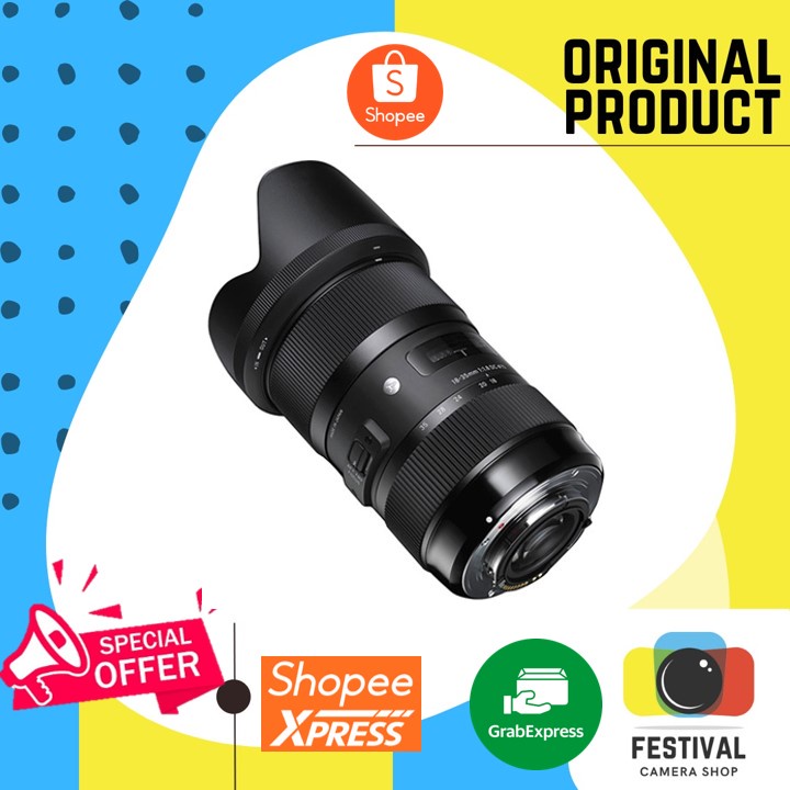 Sigma 18-35mm f/1.8 DC HSM Art Lens