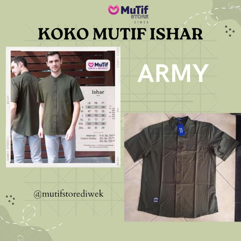 MUTIF KOKO ISHAR ARMY