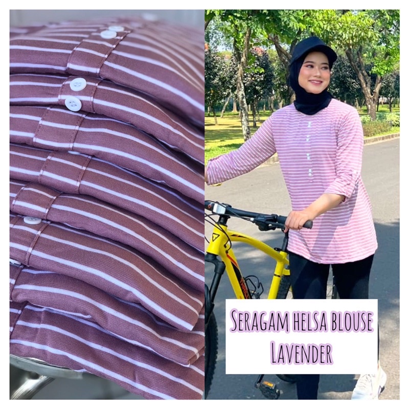 TEBUS MURAH✅GHIINA FASHION HELSA BLOUSE