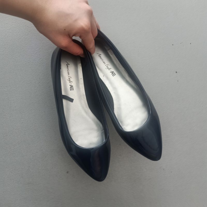 Flat Shoes Navy American Eagle / Sepatu Teplek / Sepatu Flat / Sepatu Balerina / Sepatu Kerja
