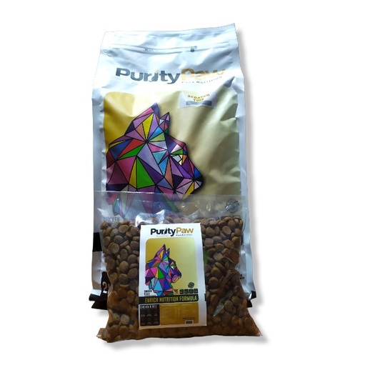 pakan kucing Purity kemasan 250g dry food