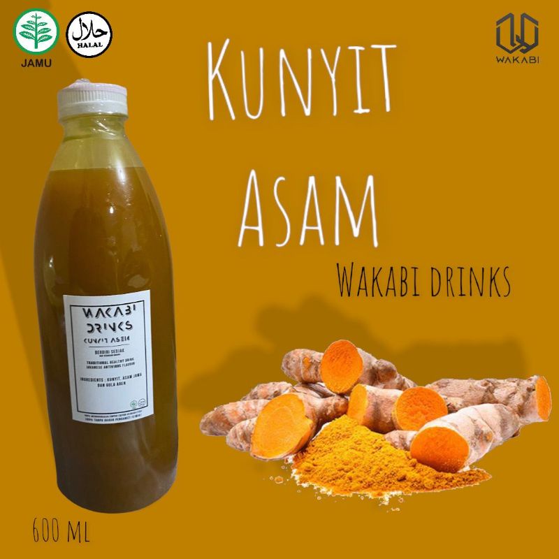 

Wakabi Drink /Jamu Kunyit Asam