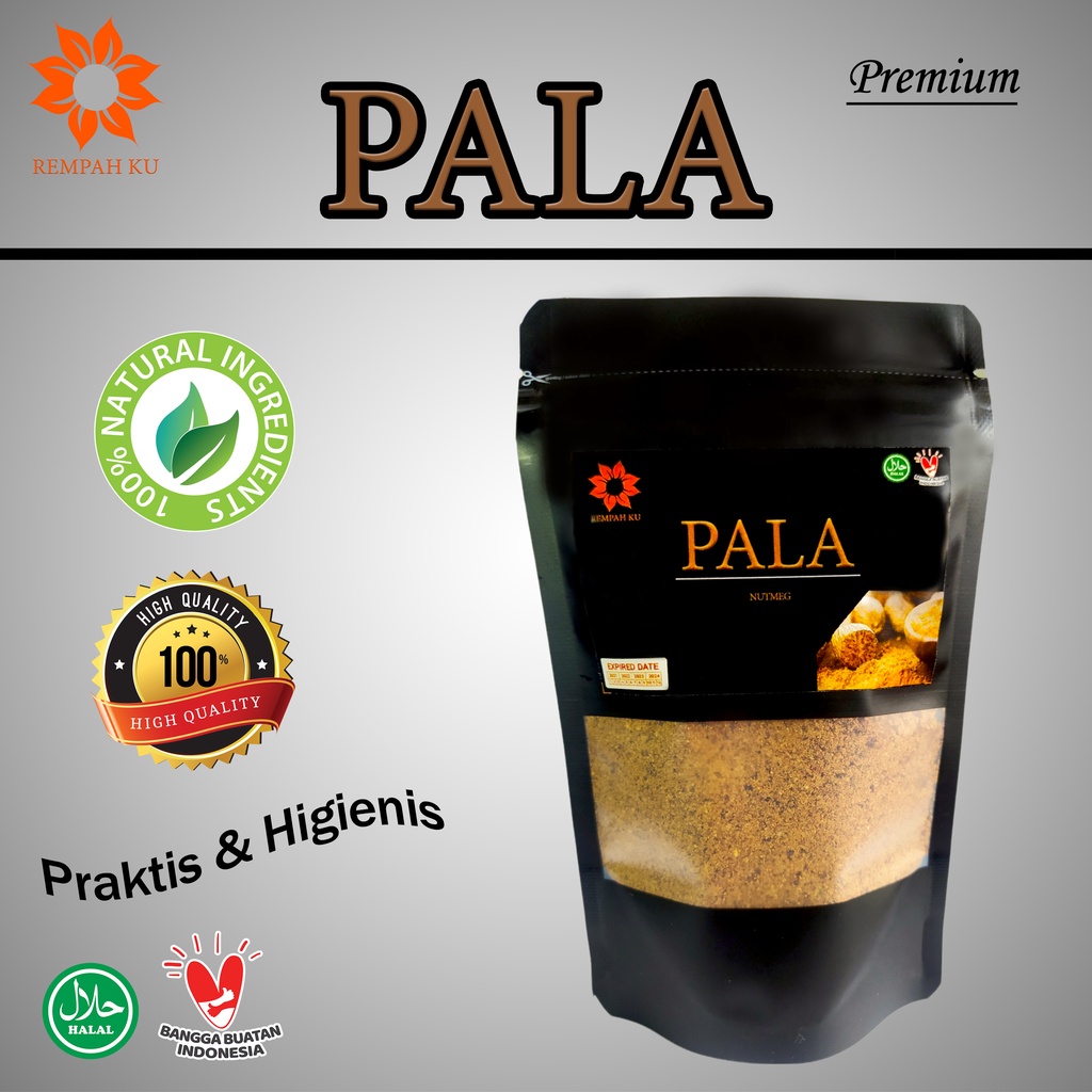 

Pala Bubuk 50gr Nutmeg Powder Murni