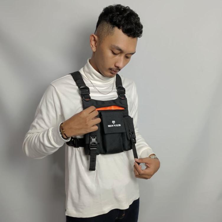 Murah Mivver 86 - Chestbag Tas Dada Black Dragon