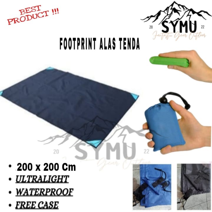 Alas Tenda Footprint Matras Karpet Tikar Alas Tidur Tenda Camping Waterproof