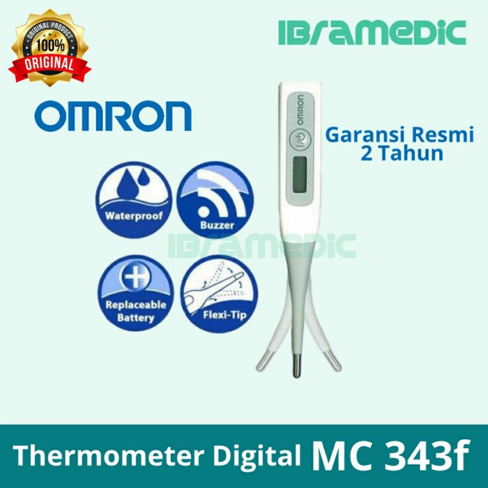 Thermometer omron Mc 343 digital termometer Mc343