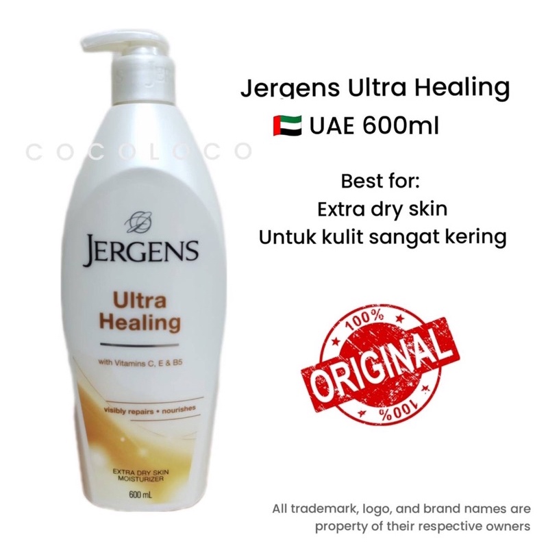 Jergens Body Lotion 650 ml Aussie Original