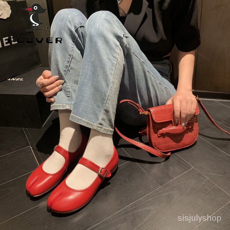 #Sisjuly# Wanita baru sebuah kata dengan sepatu tunggal wanita mulut dangkal kulit lembut bagian baw
