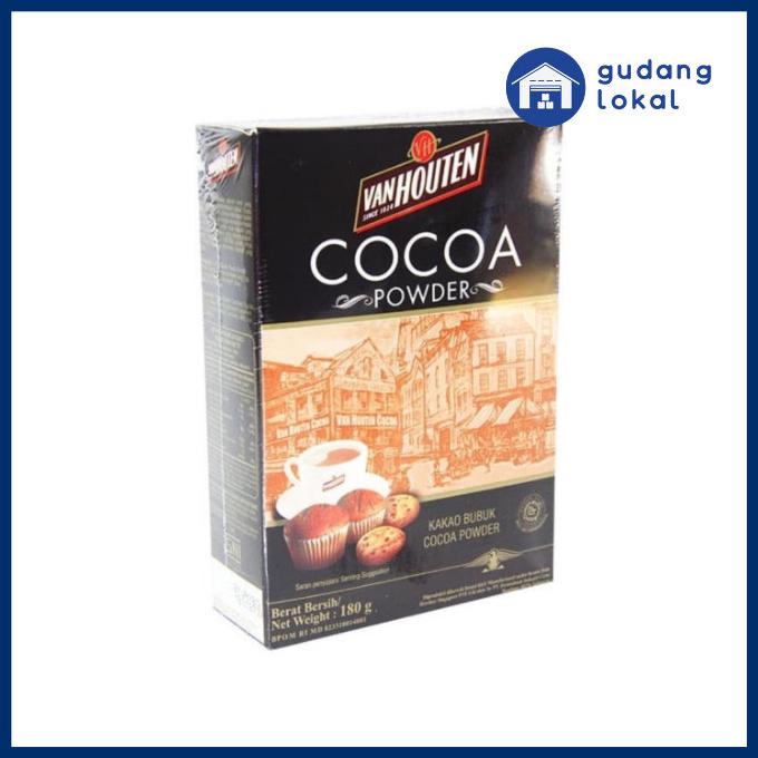 

[COD] COKLAT BUBUK / VAN HOUTEN COCOA POWDER 180 GR [COD]