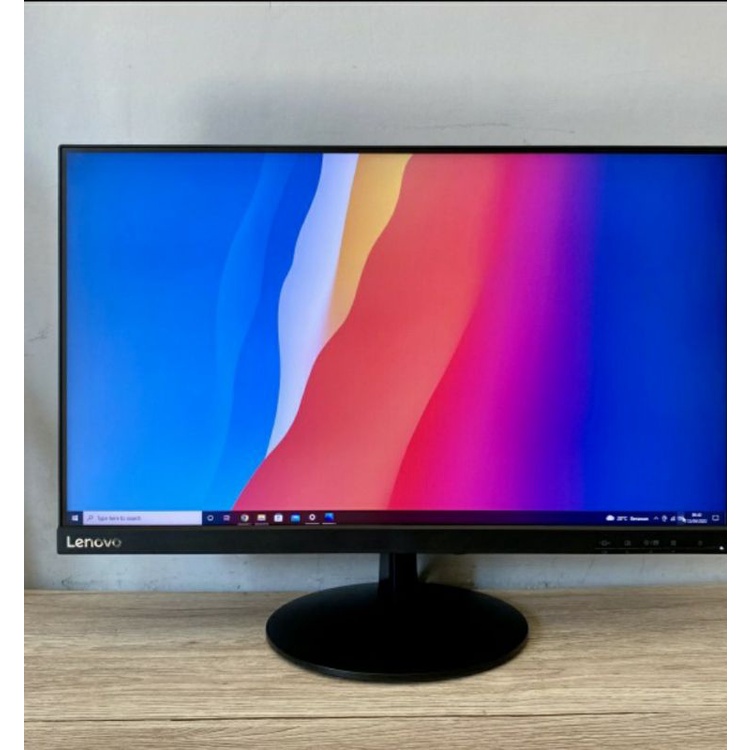 LED Monitor Lenovo D24-20 24 inc Freameless HDMI Fullhd resolusi 1920x1080 75Hz mantap