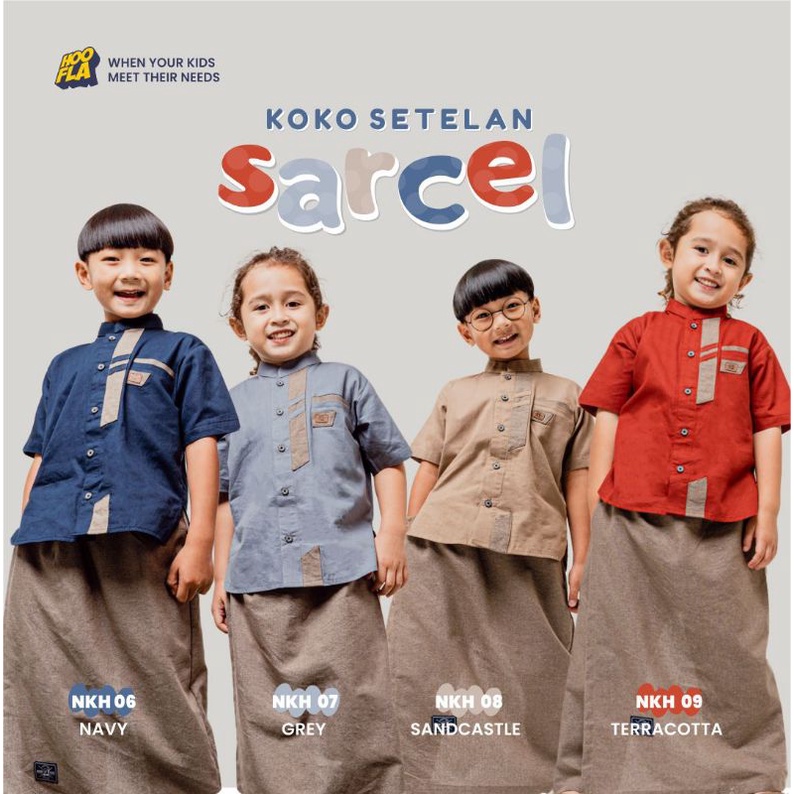 Koko setelan sarung celana