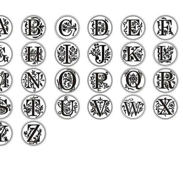 

Trendyダ A-Z Wax Seal Stamp ALPHABET Segel Surat Vintage Kepala Stempel Lilin Segel ~