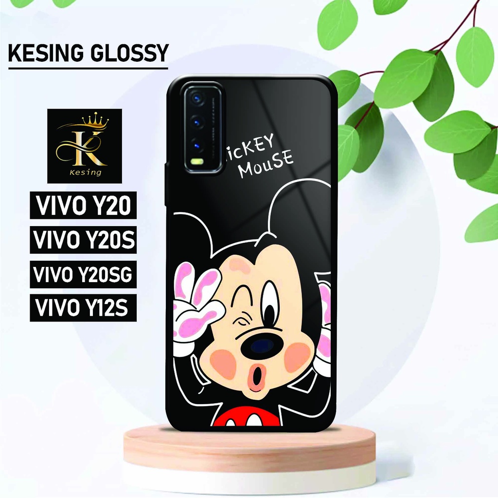 Case Vivo Y20 / Y20S / Y12S - Case Vivo - [ KV-56] - Hardcase Glossy 2D Vivo - Softcase Terbaru Case