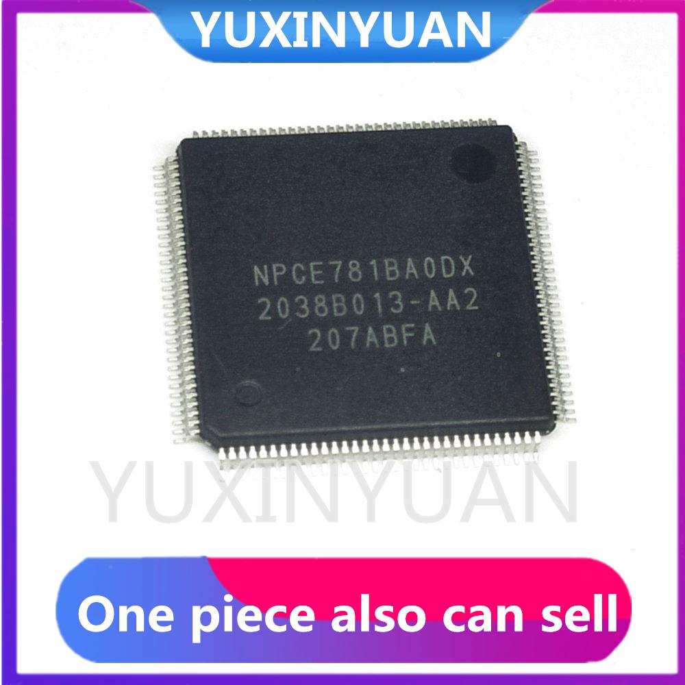 1pc Sparepart Komponen Elektronik CHIP IC LCD NPCE781BAODX NPCE781 QFP128 YUXINYUAN