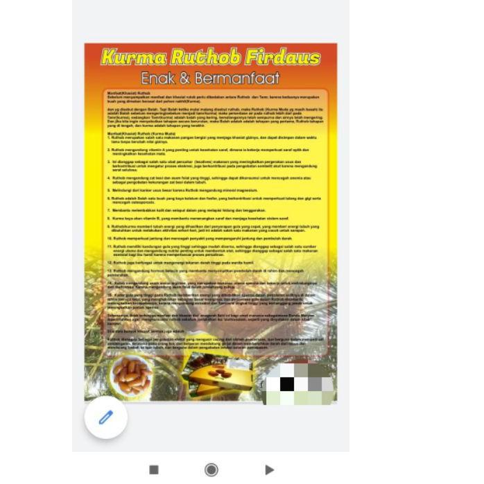 

10.10 BRANDS FESTIVAL kurma ruthob libya kemasan @500gram dan @1kg gas !!