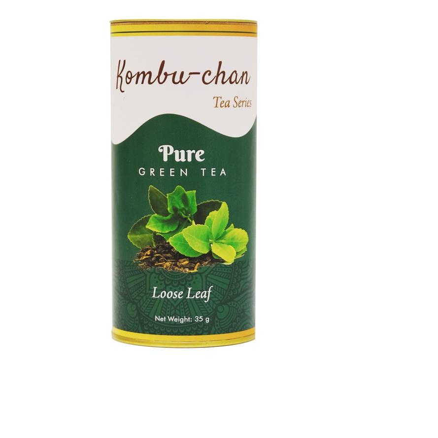 

✨Original✨ Green Tea Loose Leaf Low Caffeine Artisan Tea Biodegradable Can Packaging/ Daun Teh Hijau Rendah kafein Premium Organik dari Sumatera Indonesia kaya Antioksidan dan Relaksasi Kemasan Kaleng Biodegradable 35 gr | Kombu-chan Tea Series serbuuu !