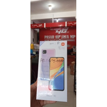 XIAOMI REDMI 9C 4/64 GARANSI RESMI XIOMI || LAVENDER PURPLE, 4/6