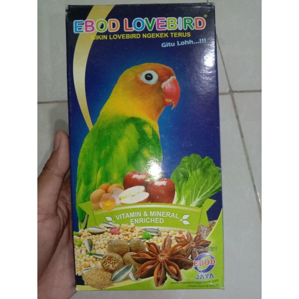 Ebod Love Bird Makanan burung Love bird