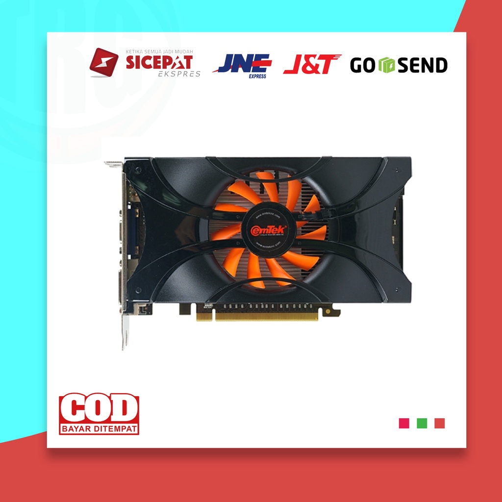 vga card murah GTX 550TI Emtek 1GB DDR5 192Bit
